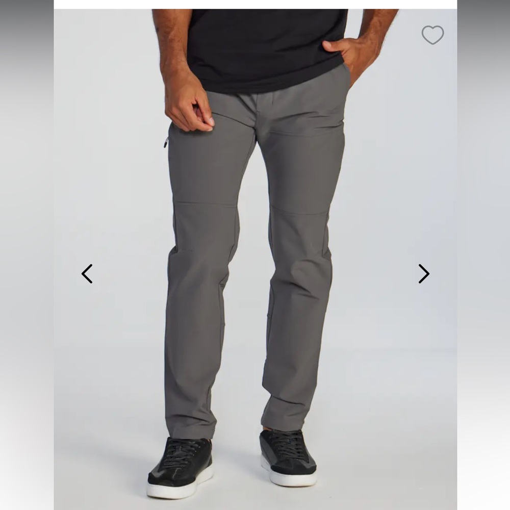 Bylt tech nylon pants - charcoal, large, excellent condition